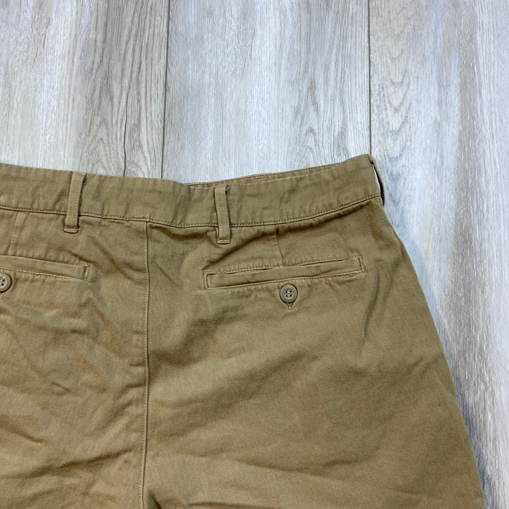 American Giant Shorts Mens 32 Brown Roughneck Stretch Canvas Outdoors USA Made - Picture 7 of 10